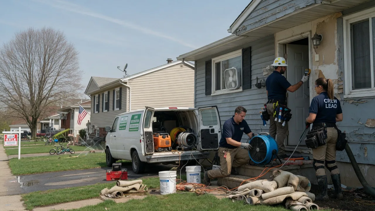 Flood Cleanup in Hornbeck, LA near me