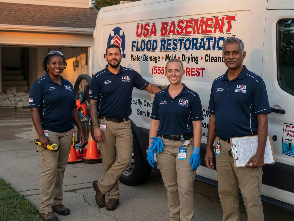 Basement Flood Cleanup company in Hornbeck, LA